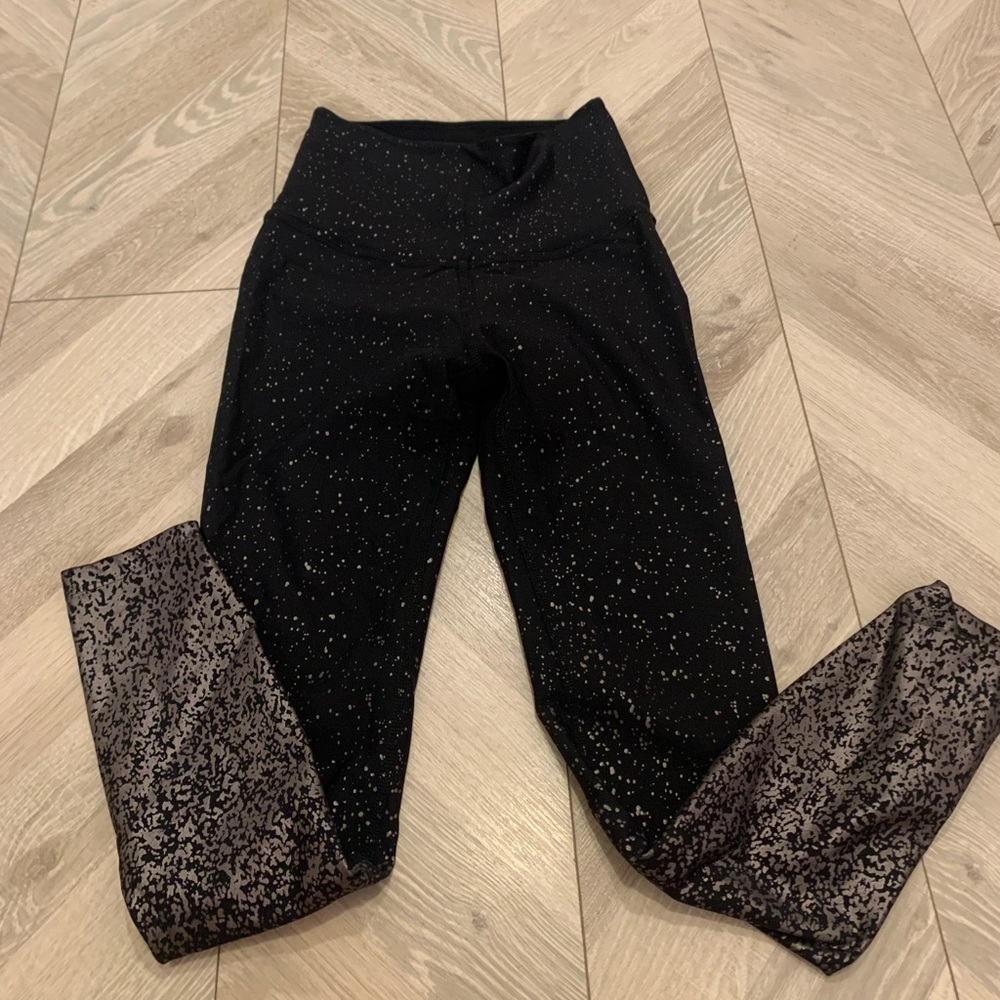 Beyond Yoga Legging Black Sparkle Small